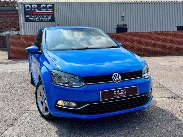 VOLKSWAGEN POLO 1.2 TSI BlueMotion Tech SEL Euro 6 (s/s) 3dr Blue Manual Petrol