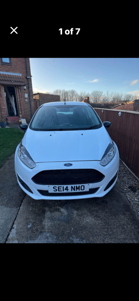 Ford, FIESTA, Hatchback, 2014, Manual, 1241 (cc), 3 doors