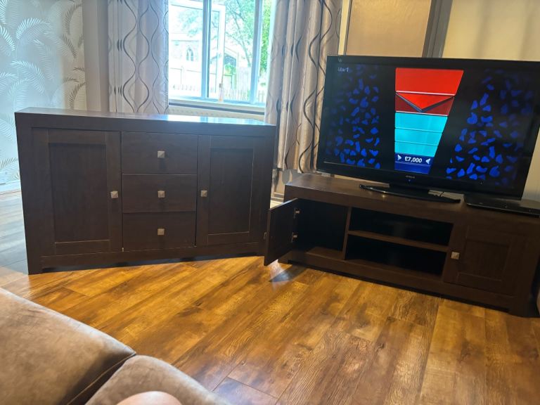 Tv unit & sideboard unit matching set 
