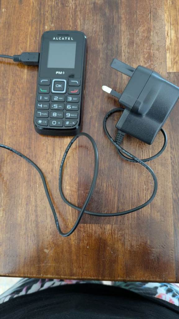 Alcatel One Touch Mobile Phone with Charger