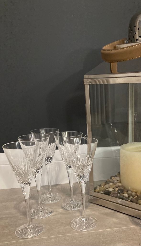 Edinburgh Cut Crystal Decanter and Cut Crystal Glasses