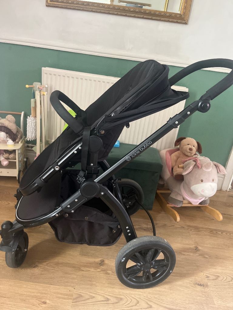 Ickle bubba pushchair – Black, Good Condition
