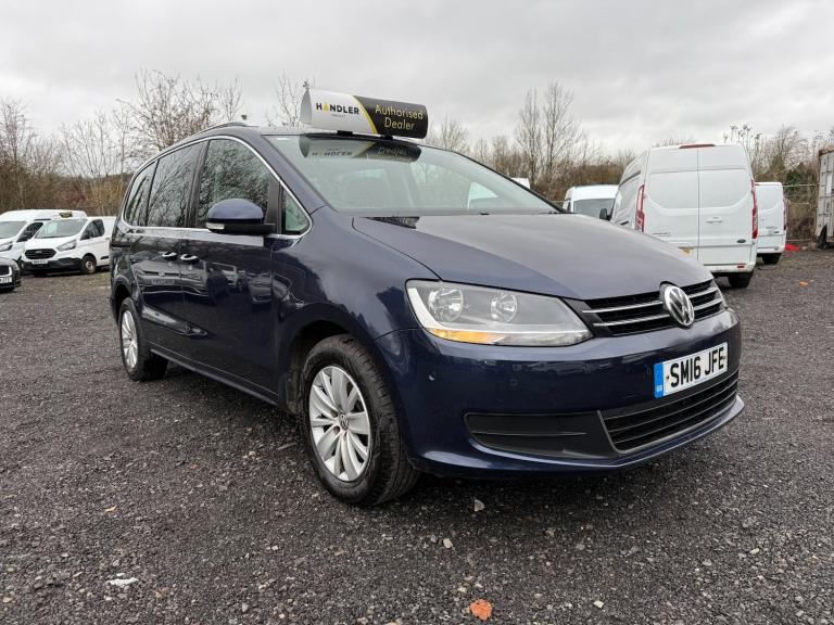 2016 Volkswagen Sharan 2.0 TDI CR BlueMotion Tech 150 SE Nav 5dr, Euro 6  MPV Diesel Manual