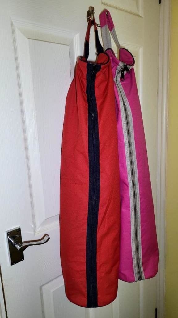 2x bridle bags