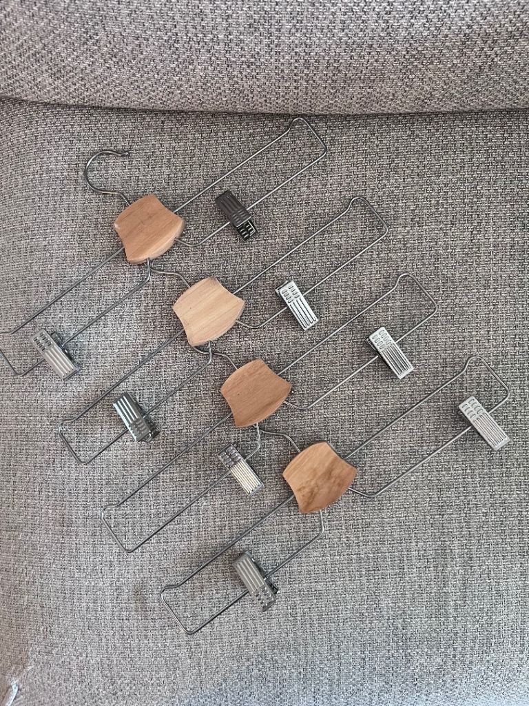 6pcs Ikea Hangers for Trousers/Skirts