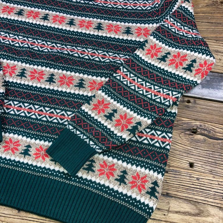 St John’s Bay Fair Isle Christmas Jumper Cotton Men’s XXL