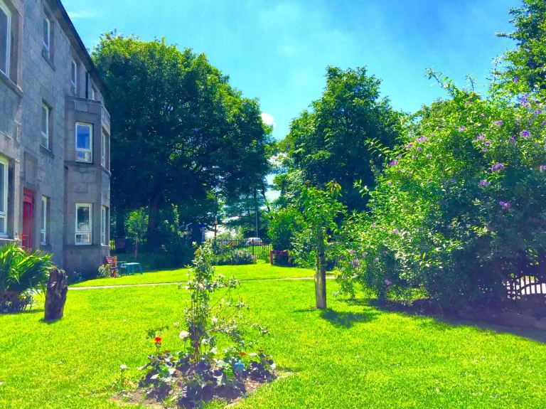 DOUBLE BEDROOM IN SUPERB TOP FLOOR OLD ABERDEEN APARTMENT BY UNIVERSITY