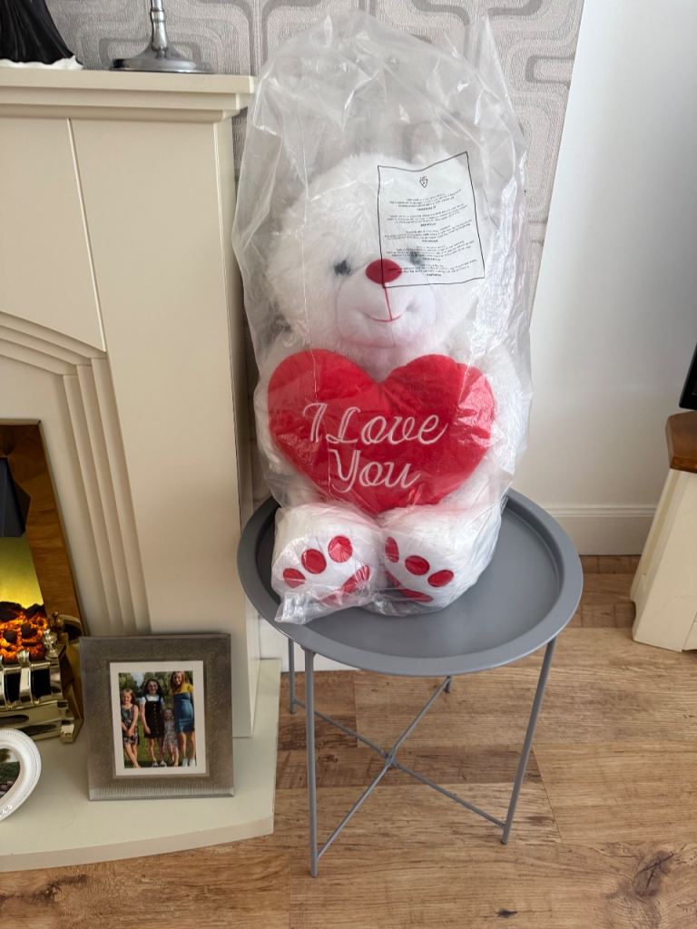 Large valentines bear 