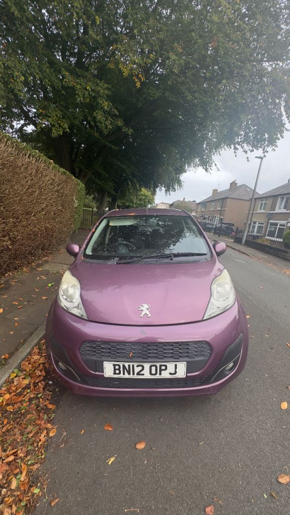 Peugeot, 107, Hatchback, 2012, Manual, 998 (cc), 5 doors