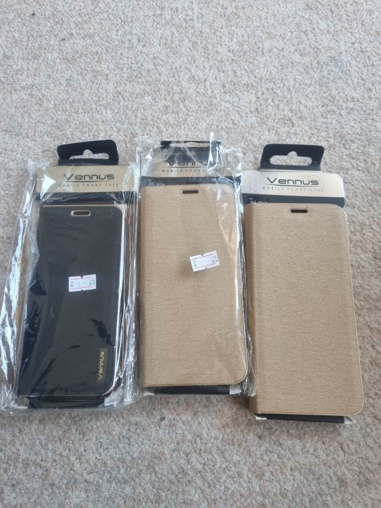 New Vennus Samsung S9 Plus Mobile Phone Cases – Beige & Black