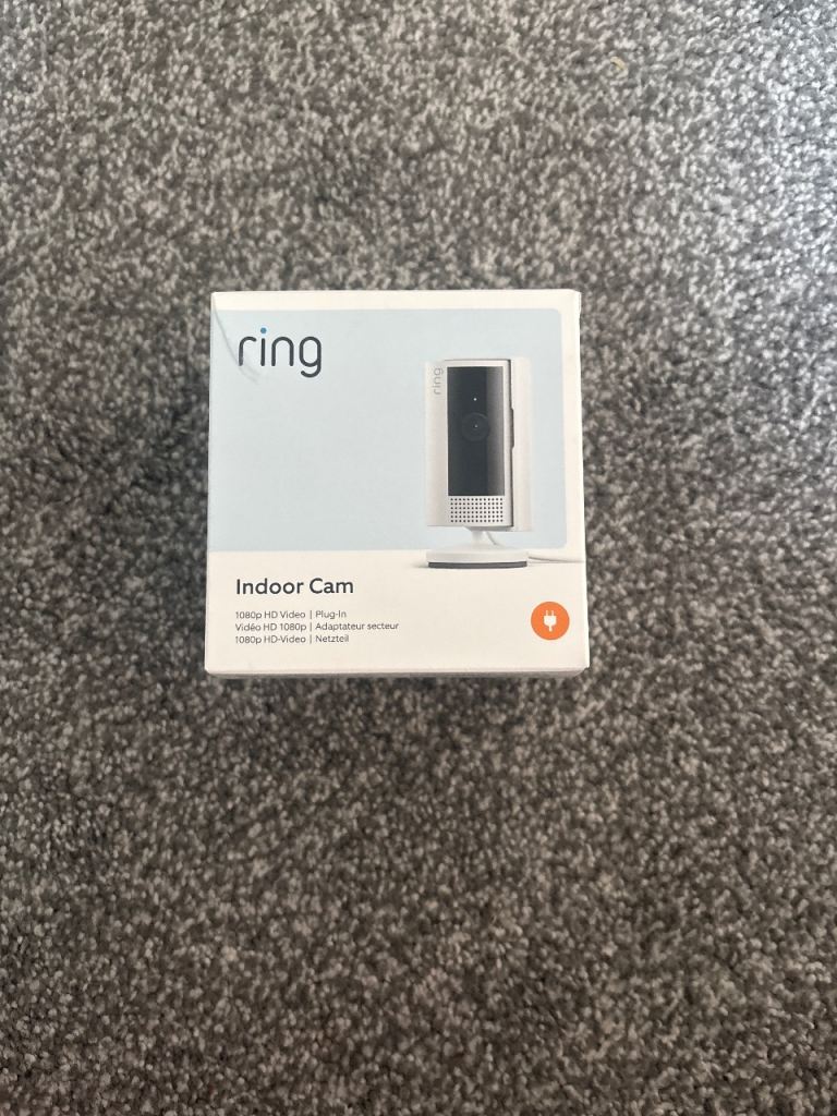Ring Indoor Camera – Brand New, Sealed Box