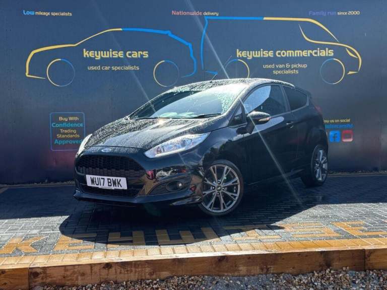 2017 Ford Fiesta 1.0T EcoBoost ST-Line Euro 6 (s/s) 3dr HATCHBACK Petrol Manual