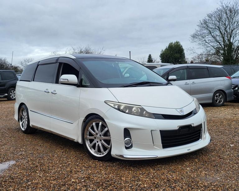 2013 FRESH IMPORT TOYOTA ESTIMA 2.4 AUTOMATIC 7 SEATER WHITE ULEZ FREE