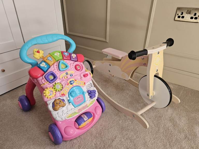 Ve-tech baby walker and bike with rocker