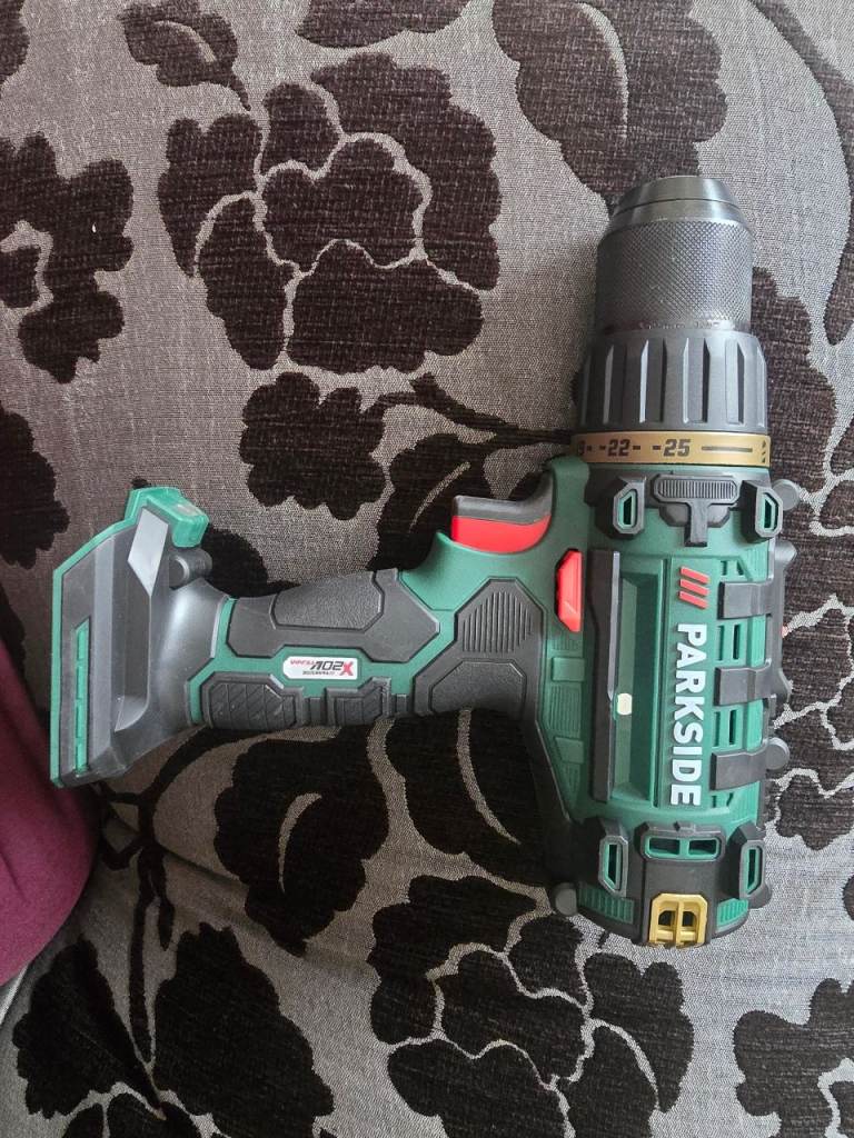LIMITED EDITION GOLD Parkside 20V Cordless Drill Driver Bare unit brand new