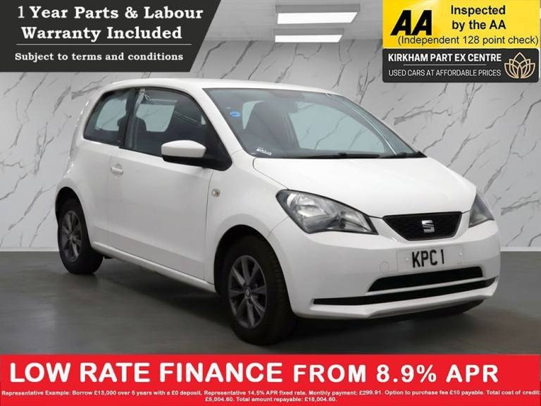 2015 SEAT Mii 1.0 12v I TECH Hatchback 3dr Petrol Manual Euro 5 (60 ps) MOT MARCH 2026 Hatchback ...