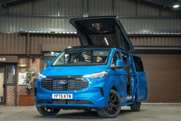 2025 Ford Transit Custom Limited 134bhp 8 speed Auto Short wheel base campervan