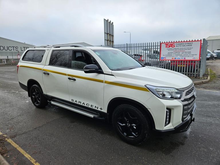 2024 KGM MUSSO Double Cab Pick Up LWB Saracen Plus Auto ENGINE DAMAGED HPI CLEAR