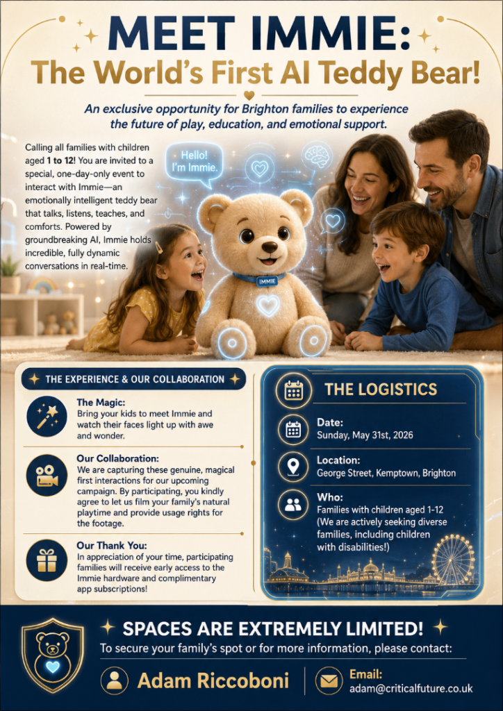 Would your child like to meet something magical? 🧸