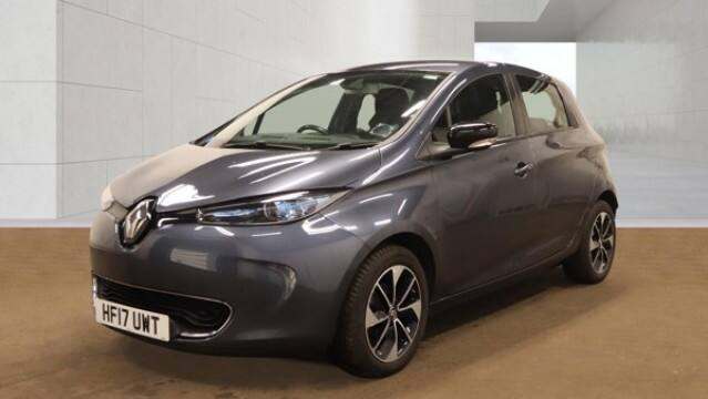 2017 Renault Zoe Dynamique Nav R90 Z.E.40 Electric Automatic Grey 5dr SATNAV+1 OWNER Hatchback El...