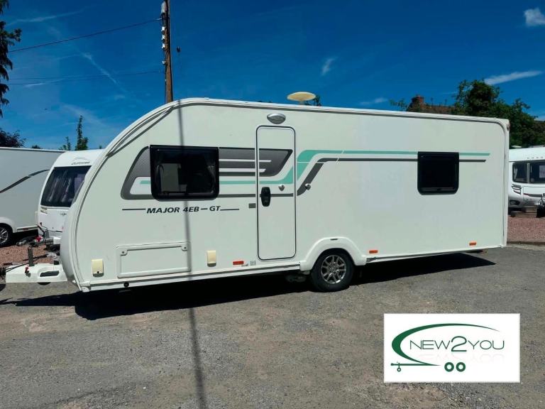 2017 Swift Major 4EB GT - REAR ISLAND BED 4 Berth Caravan - STOCK H098
