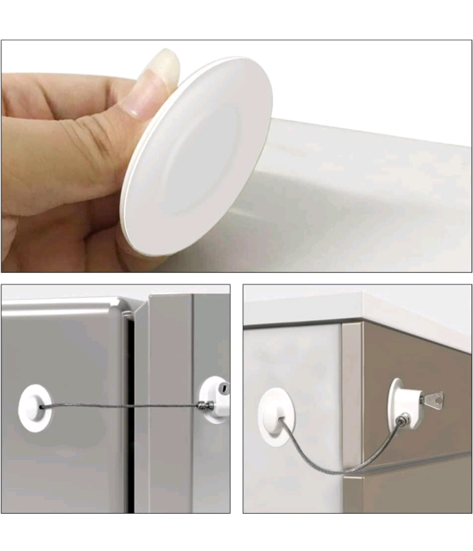 Bnib multiple use door/window locks.