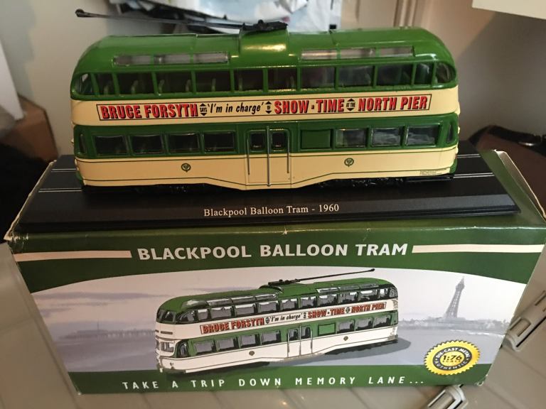 Blackpool Balloon Tram Model New in box