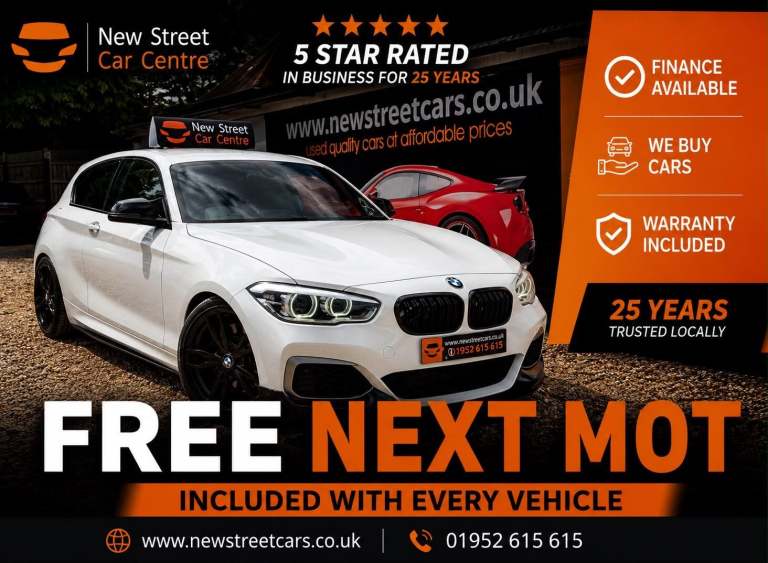 2016 BMW 1 Series 3.0 M135i Auto Euro 6 (s/s) 3dr HATCHBACK Petrol Automatic