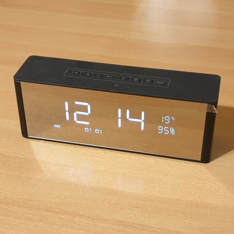 Bluetooth Speaker Alarm Clock