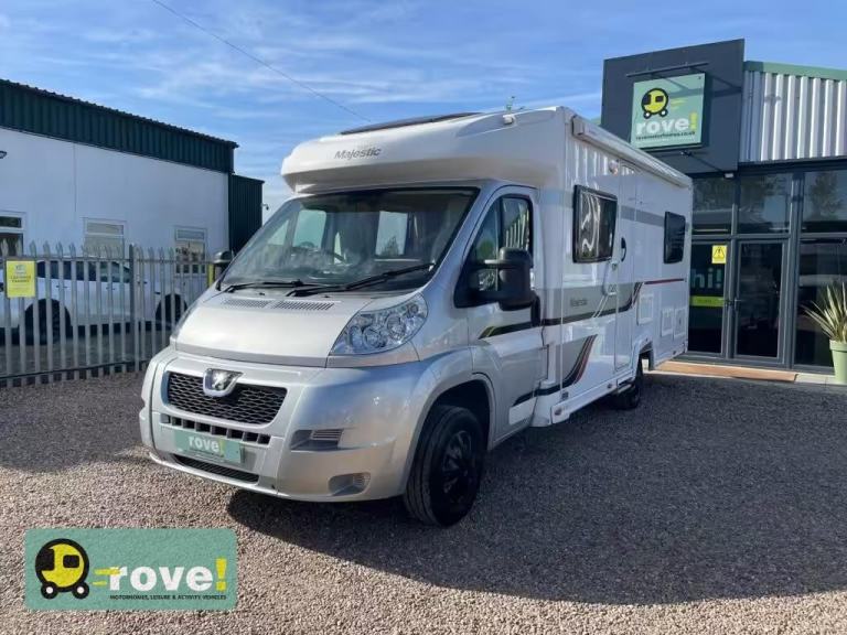 Elddis Majestic 155 4 Berth 4 Belt End Bedroom Motorhome 3500kg