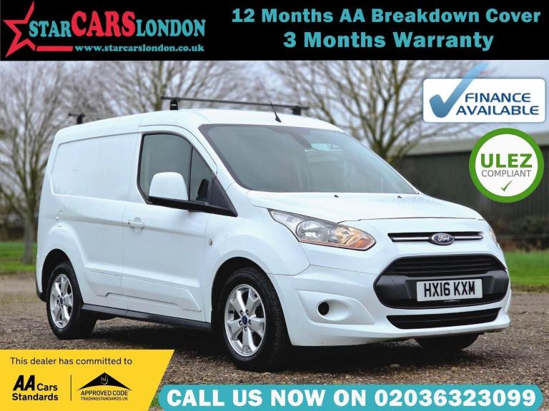 2016 Ford Transit Connect 1.6 TDCi 200 Limited L1 H1 5dr PANEL VAN Diesel Manual