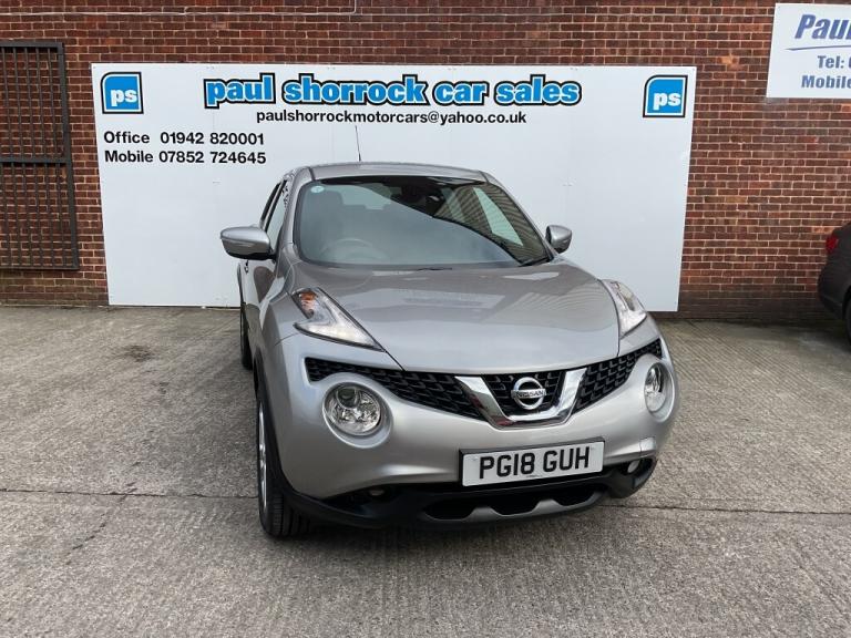 2018 Nissan Juke 1.2 N-CONNECTA DIG-T 5DR Manual Hatchback Petrol Manual