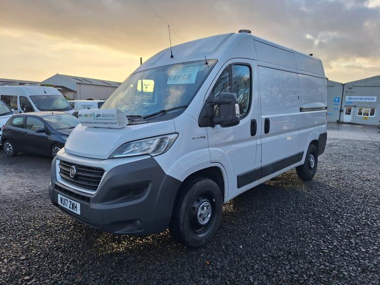 FIAT DUCATO 2.0 Ducato Van 35 Mh2 2.0 Multijet Ii 115hp MWB L2 EX BT White Manu