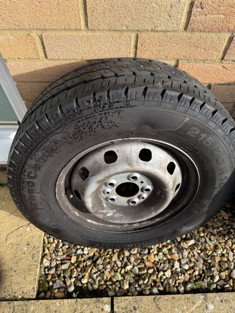 15” Motorhome Wheels with Good Tyres