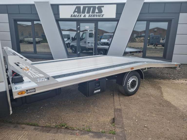 Recovery Truck Body Aluminium Car Transporter body, we can build on any manufact