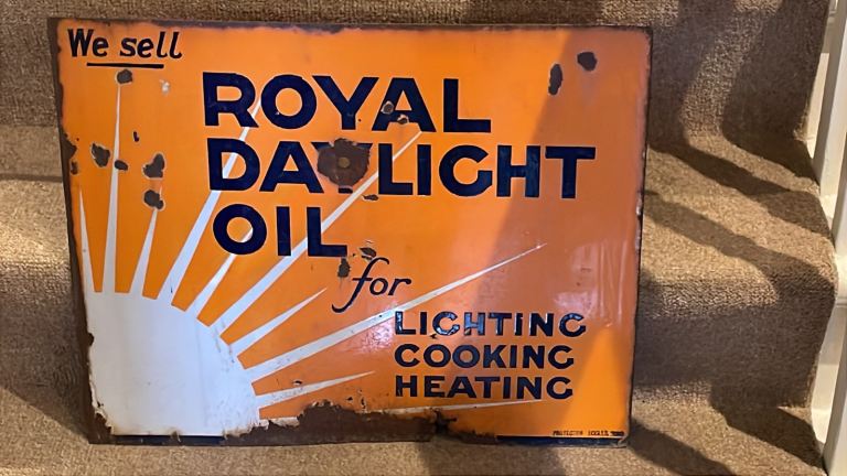 Original Enamel Sign 