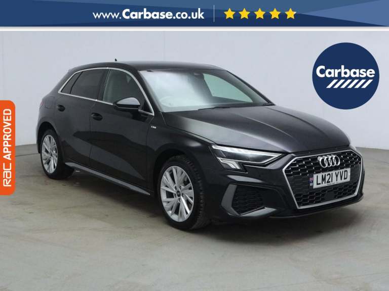 2021 Audi A3 1.4 TFSIe 40 S line Sportback 5dr Petrol Plug-in Hybrid S Tronic Euro 6 (s/ Hatchbac...