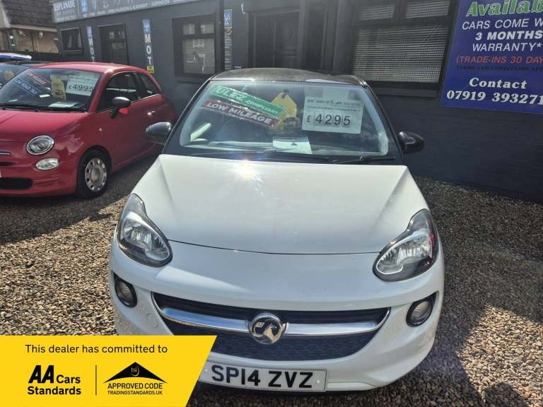 2014 Vauxhall ADAM 1.4i Jam 3dr HATCHBACK Petrol Manual