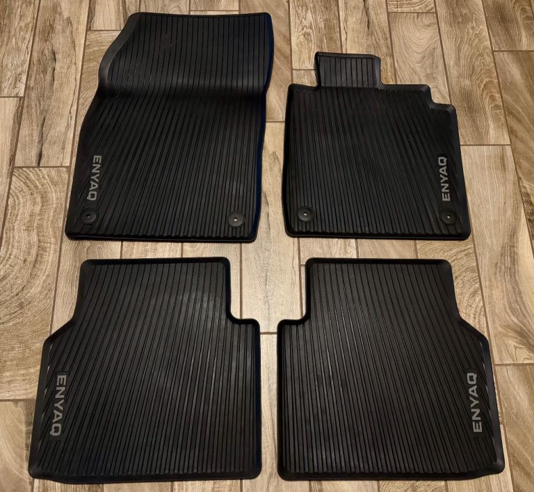 Skoda Enyaq official all weather floor mats