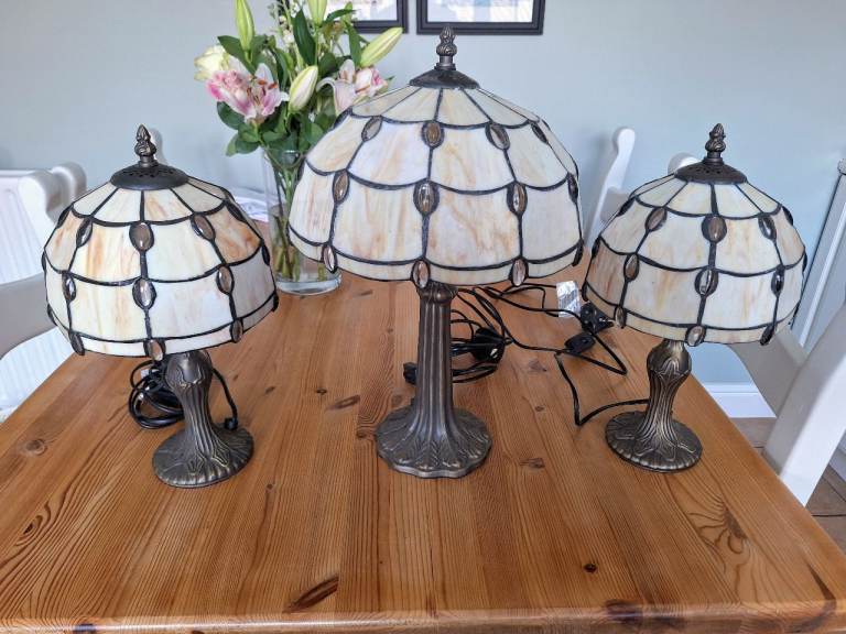 3 Tiffinany Lamps 