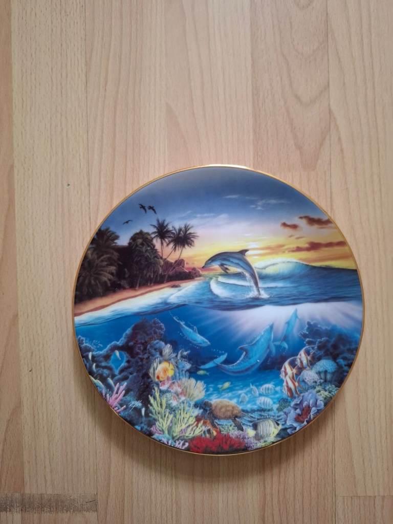 Dolphin's Dance, Limited Edition Porcelain Plate