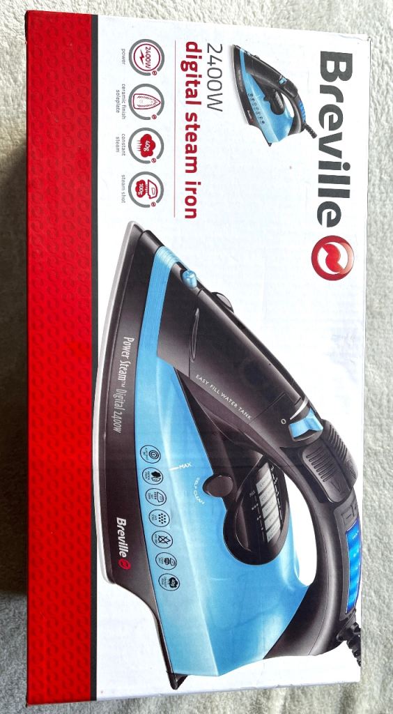 BRAND NEW BOXED - Breville 2400W DIGITAL STEAM IRON