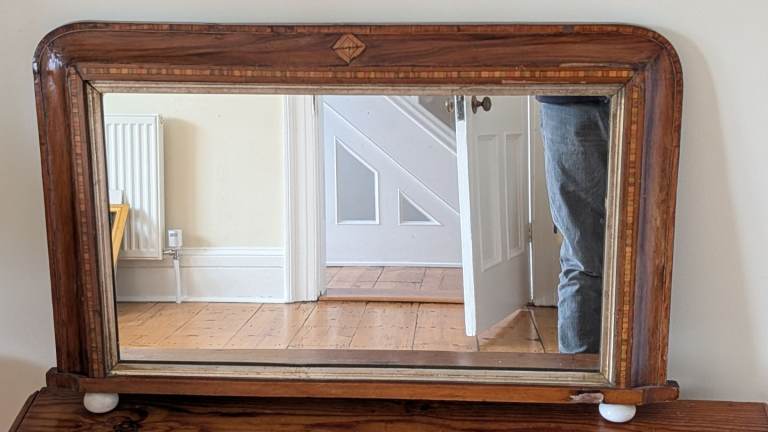 Victorian Over Mantle Mirror
