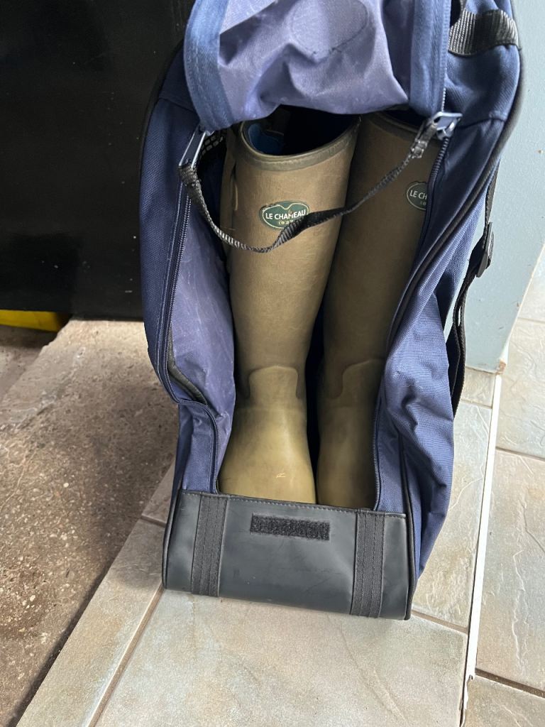 TALL ( full length )welly boot bag in IMMACULATE CLEAN CONDITION thanks.