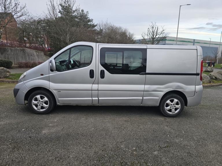 14 VAUXHALL VIVARO RENAULT TRAFIC 2.0 115PS SPORTIVE 2.9T D/CAB CREW VAN PX SWAP