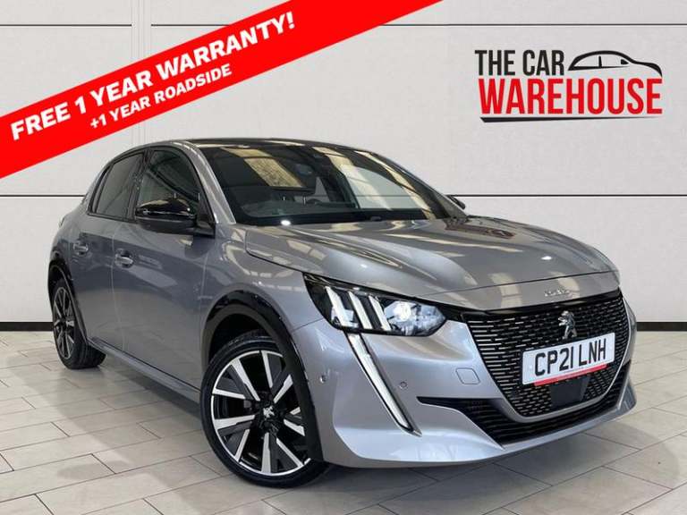 2021 Peugeot 208 1.2 PureTech 100 GT 5dr HATCHBACK PETROL Manual
