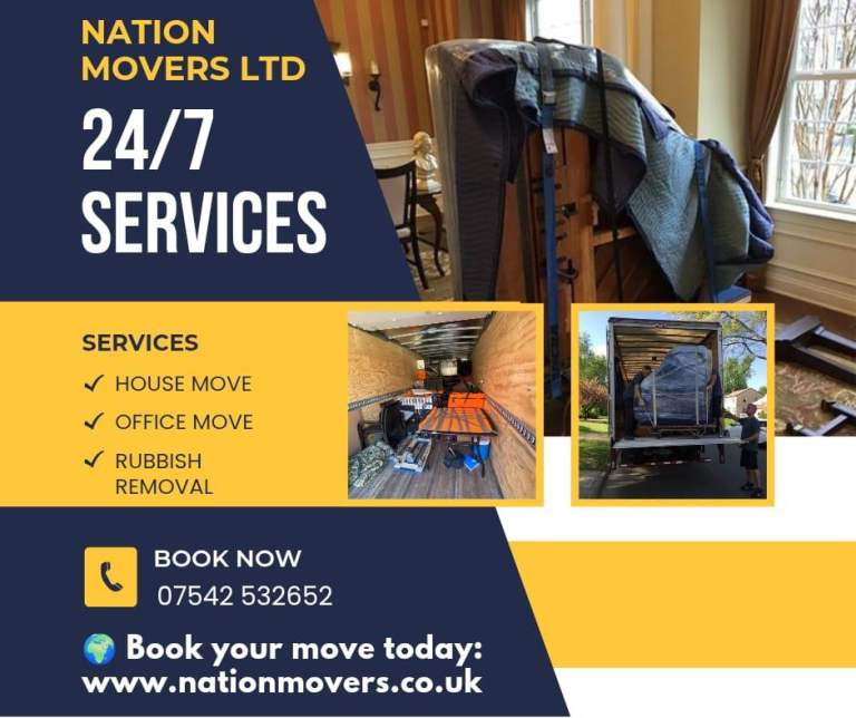 24/7 Man and Van House Office piano Movers Rubbish Removals furniture Delivery Handyman Painting 