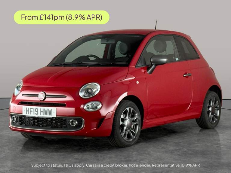 2019 Fiat 500 1.2 S 3dr HATCHBACK PETROL Manual