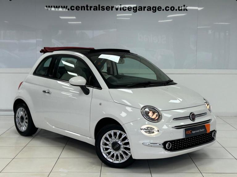 2016 Fiat 500C 1.2 ECO Lounge Euro 6 (s/s) 2dr CONVERTIBLE Petrol Manual
