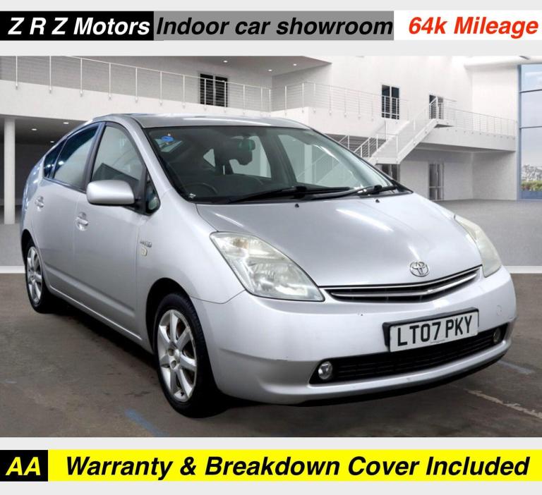2007 Toyota Prius 1.5 VVTi T4 Hybrid 5dr CVT Auto HATCHBACK PETROL/ELECTRIC Automatic